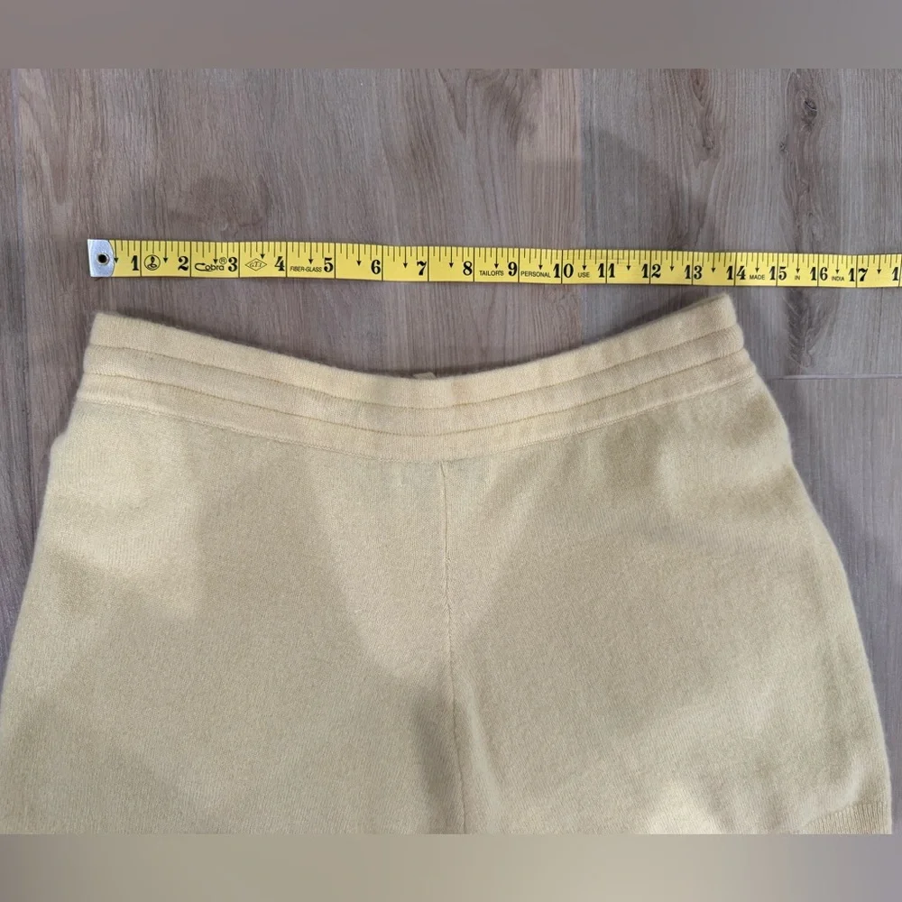 INTERMIX High Waist Tan Women's Shorts - Picture 9 of 11
